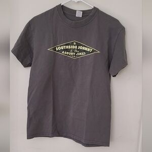 Southside Johnny and the Asbury Jukes Gildan Charcoal Graphic Tee Small